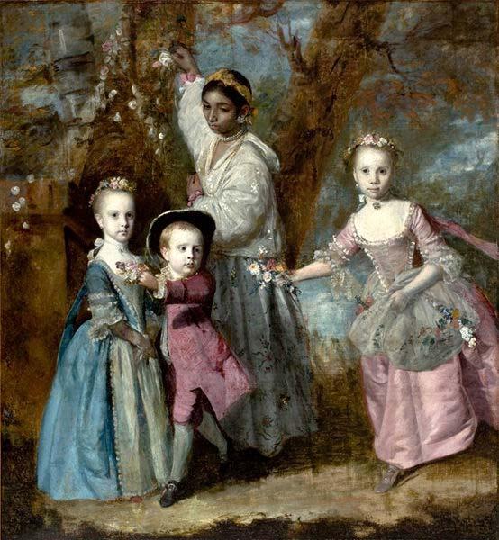 Sir Joshua Reynolds Elisabeth, Sarah and Edward, Children of Edward Holden Cruttenden Germany oil painting art